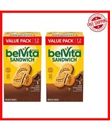 Slow-Release Energy Breakfast Biscuits with Dark Chocolate - 24 Convenie... - $552.36 MXN