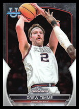 2022-23 Bowman University Chrome #61 Drew Timme Gonzaga Bulldogs - £0.99 GBP