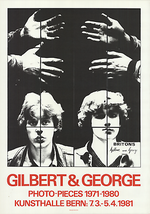 Gilbert &amp; George Photo-Pieces 1971-1980, 1981 - £193.50 GBP