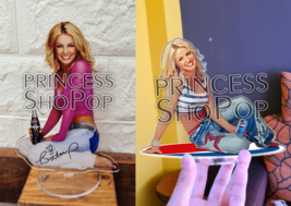 Britney Spears &quot;Pepsi&quot; Figure, Doll, Signed, CD, DVD, Rare, Photo, Poster, Vinyl - £26.67 GBP