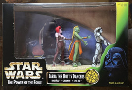 Hasbro 1997 Star Wars The Power of the Force POTF Jabba the Hutt&#39;s Dancers NIB - £19.49 GBP