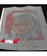 Caron Wonderart 4668 12&quot; Mrs Claus Christmas Holiday Latch Hook Rug Pill... - $342.05 MXN
