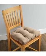 Commonwealth Chair Pad Buff Tan Cushion Microfiber Fabric 100%Polyester ... - €16,61 EUR