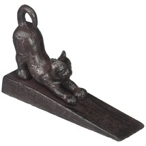 Home Locomotion Stretching Cat Door Stopper, Black (Cat A-1 Pack) - £23.71 GBP