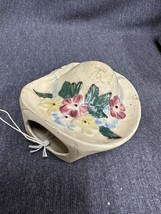 Rare Vintage 4”x5” Ceramic Hat Wall Pocket Decor Japan Patent #10.84068 - £6.87 GBP