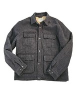 Lucky Brand Cargo Jacket Mens Size M Cheveron Stitching With Wool Lining... - €42,95 EUR