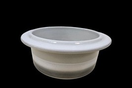 Arabia Finland Salla 5.25 Inch Fruit Dessert Sauce Bowl Gray White Inker... - $24.70