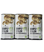 3 Pack Schwarzkopf Simply Color 9.0 Permanent Light Blonde Hair Color No... - $51.95 CAD