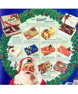Whitmans Chocolate Santa Claus 1937 Advertisement Christmas Candy DWCC12 - $109.70 CAD