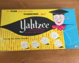 1961 YAHTZEE Game No. 950 - Some Box Wear &amp; Minor Damage - Some Score Pa... - $15.95