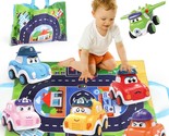 Toddler Pull Back Car Toys For 3 4 5 Years Old Boy Girl,6 Pieces Frictio... - $23.99