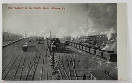 Altoona PA The Ladder In The Railroad Freight Yards Pennsylvania Postcar... - $9.95