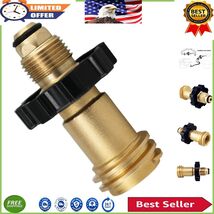 Universal Brass Propane Tank Adapter Converts POL to Type 1 - Easy Grip ... - $490.86 MXN