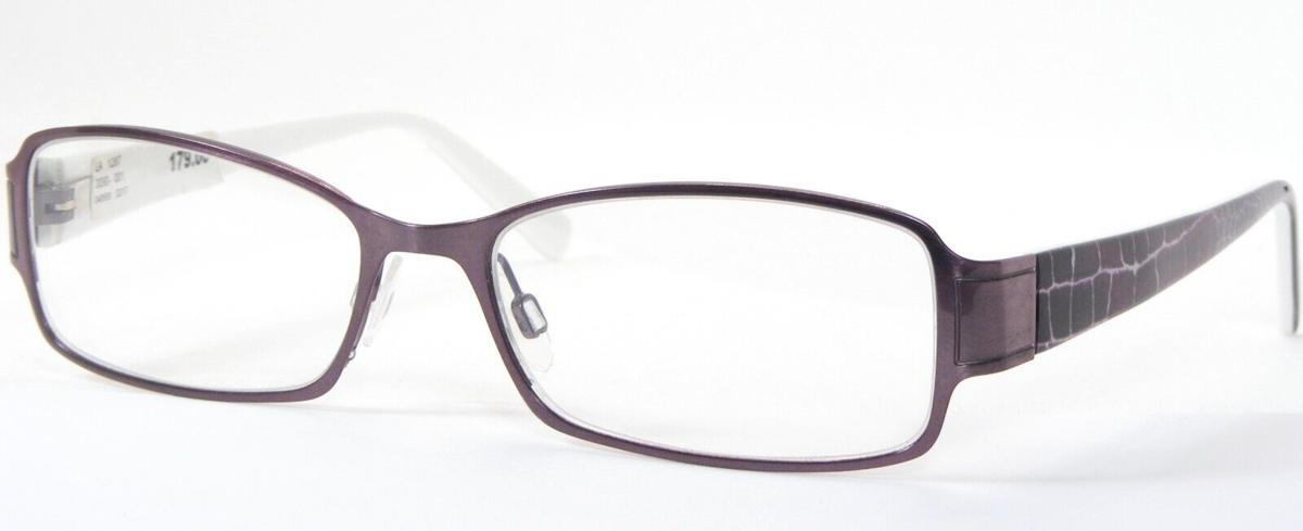 L&#39;Art Von Ama 1287 001 Lila Brille Metall Rahmen 52-17-135mm - $95.00