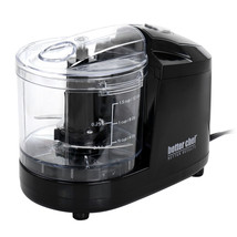 Better Chef 1.5 Cup Safety Lock Compact Chopper in Black - £52.63 GBP