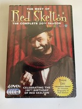 The Red Skelton Show: The Complete 20th Season in Color (DVD, 4 Disc Set) SEALED - £11.97 GBP