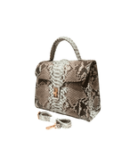 Gray Snakeskin Purses Chain Strap - $308.70 CAD