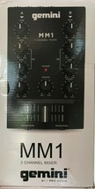 Gemini - MM1 - 2-Channel Analog Mini DJ Mixer - $69.95