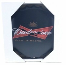 Budweiser Bottle Cap Wall Clock King of Beers Collectible Man Cave Decor... - £19.39 GBP