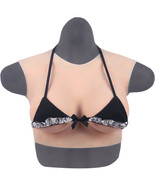 &#39;Vest Style&#39; Silicone Crossdresser Breast Forms Fake Boob Breastplate Dr... - $2,271.43 MXN+