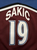 Vintage Reebok NHL Colorado Avalanche Joe Sakic Jersey #19 Youth Medium - £39.56 GBP