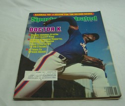 Vintage 1985 Dwight Gooden New York Mets Baseball Sports Illustrated Magazine - £11.68 GBP