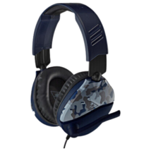 Turtle Beach Recon 70 Over the Ear Gaming Headset Microphone Blue Camo READ - $13.50