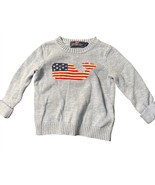 Vineyard Vines Kids American Flag Whale Sweater Size 3T Cotton Crewneck ... - €24,56 EUR