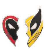 Deadpool and Wolverine BFFs Enamel Pin Set Multi-Color - £14.23 GBP