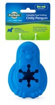 Busy Buddy Penguin Dog Toy Blue 1ea/SM - £7.87 GBP