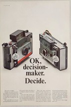 1980 Print Ad Polaroid Color Packs Cameras Inexpensive &amp; Expensive 60 Seconds - £14.61 GBP
