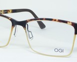 OGI Evolution 4801 101 Matt Schildplatt Brille Brillengestell 54-16-145m... - £89.16 GBP