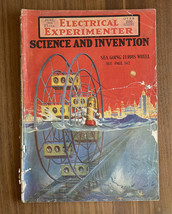 Electrical Experimenter Magazine June 1920 Sea Going Ferris Wheel Cover - £78.45 GBP