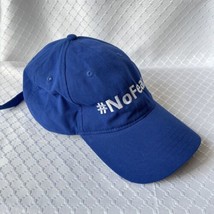 Apollo Blue Embroidered Logo &quot;#NO FEAR&quot; Strapback Hat Cap - £7.86 GBP