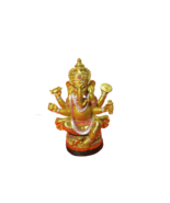 Resin India God Of The Nose Statue Luck Eliminate Disaster Blessing 7&quot; Tall - $39.60