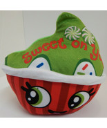 Cupcake Red Green Sweet on You Plush 8&quot; Christmas Gift - £7.35 GBP