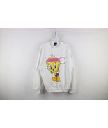 Vtg 90s Looney Tunes Womens XL Workout Gym Tweety Bird Crewneck Sweatshi... - $1,260.18 MXN