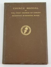 Vintage Christian Book CHURCH MANUAL First Church Christ Scientist Boston MA - £14.25 GBP