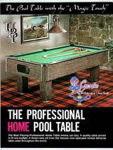 Genie Pool Table Sales Flyer UBI Vintage Retro Original 2 Sided Promo 8.... - $25.18