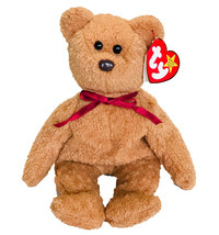 Vintage 1993 Ty Curly Original Beanie Baby Collection Collectible stuffed bear - £17.11 GBP