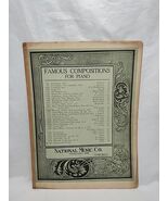 Famous Compositions For Piano Chase Of The Witches Sheet Music - $158.86 MXN