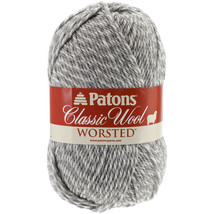 Patons Classic Wool Yarn Light Grey Marl - £9.52 GBP