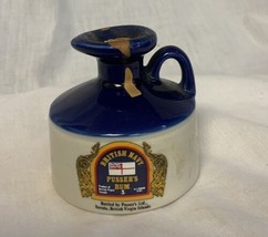 Vintage Porcelain Miniature British Navy Pusser&#39;s Rum Decanter Bottle Ju... - £5.90 GBP