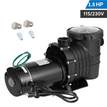 115-230V 1.5HP Swimming Pool Pump Motor w/Strainer Generic In/Above Ground - £194.07 GBP