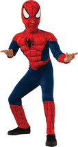 Rubie&#39;s Marvel Ultimate Spider-Man Deluxe Muscle Chest Costume, Child Medium - M - £94.92 GBP