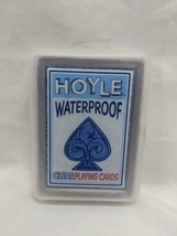 Hoyle Waterproof Blue Clear Playing Card Deck Sealed - $21.77