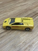 Vintage 1990 Hot Wheels Yellow Lamborghini Diablo 1/64 Diecast Sports Ca... - $11.88