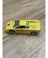 Vintage 1990 Hot Wheels Yellow Lamborghini Diablo 1/64 Diecast Sports Ca... - £9.34 GBP