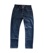Cambridge 30 x 30 Mens Jeans Straight Fit Dark Blue Wash Zip Fly Pockets - £10.06 GBP