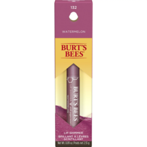 Burt&#39;s Bees 100% Natural Moisturizing Lip Shimmer W/ Beeswax Watermelon 1 Tube.. - £15.81 GBP